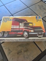 Italeri # 730 Ford Aeromax 120. Factory Sealed. Box in Primo Condition. Nice Kit