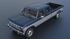 1/16 3d printed resin 1983 Ford F350 crew cab by Andrey Bezrodny