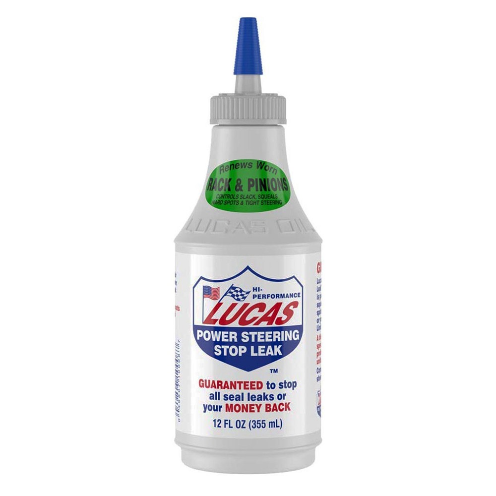 Lucas Oil Power Steering Stop Leak – 12 Ounce