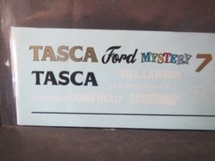 NEW!! Tasca Ford Mustang F/C 1/25 Decal from Fremont Racing Specialties