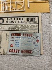 Johan 1/25 Pinto “The Torrid Little Funny” White Plastic.