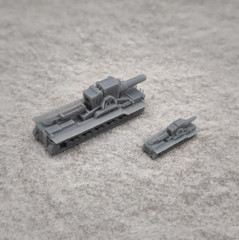 1/350/700 Karl Heavy Mortar Resin Miniature Model