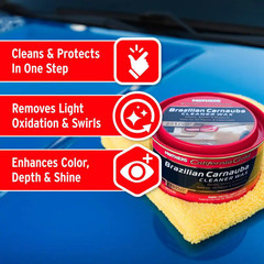 12 Oz. California Gold Carnauba Cleaner Wax Paste