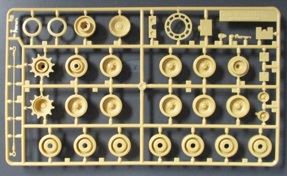 Academy 1/35th Scale M1A1 Abrams – Parts Tree A from Kit No. 13202