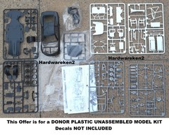 DONOR NASCAR 2022-2023 CHEVROLET CAMARO ZL 1 STOCK CAR KIT- BLACK – 1/24