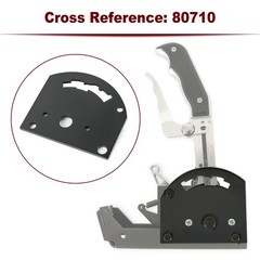 3-Speed Reverse Pattern Gate Plate Fits for Bandit Stick Automatic Shifter 80710
