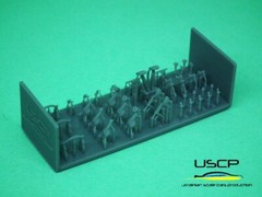 USCP 24A087 1/24 Fiat 500F Interior detail-up set
