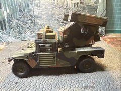 Rare AFV Club AF35358 Built 1/35 AN/TWQ-1 Avenger Hummer Air Defense System Nice
