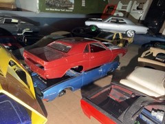 Lot Of 37 Vintage Junkyard Model Parts & Bodies Chargers ‘57 Chevy Impala Monte