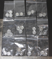 WHEELS 1/24 & 1/25 scale model PARTS LOT 60s 70s 80s assorted style vintage #7