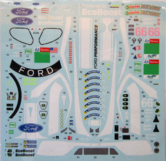 Decalpool 1/24 Scale Ford GT Ganassi #66 Le Mans ’19 Decalsheet DP202 for Revell