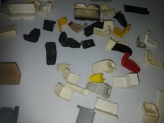 AMT Revell monogram 1/24 1/25 Assortment Seats Junkyard Plastic Model Parts