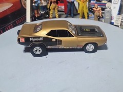 VINTAGE SURVIVOR MPC.REVELL.AMT. JO-HAN BUILT MODEL 🚗 CUSTOM PLYMOUTH CUDA..