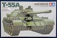 1/35 Tamiya MM257: T-55A Russian Medium Tank