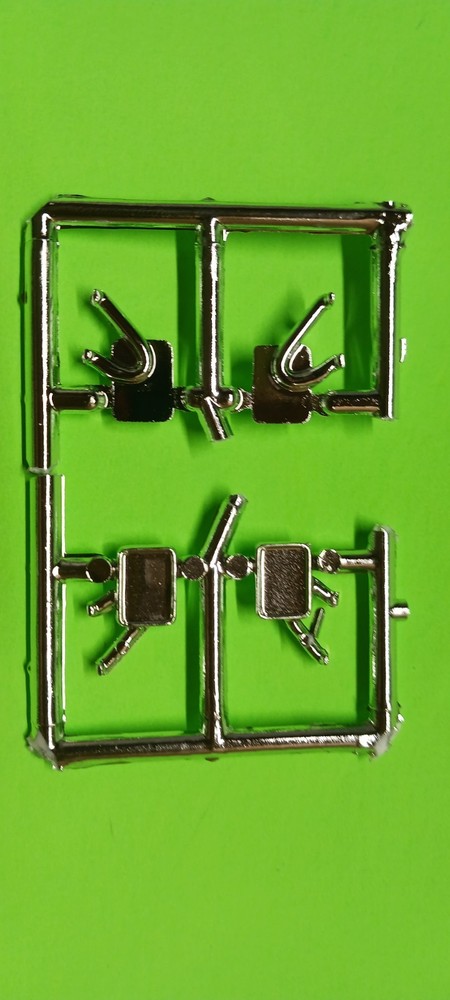 Mirrors 2 Sets 77 1977 Ford Van FANTA Econoline E150 1/25 AMT Chrome Towing