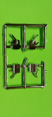 Mirrors 2 Sets 77 1977 Ford Van FANTA Econoline E150 1/25 AMT Chrome Towing