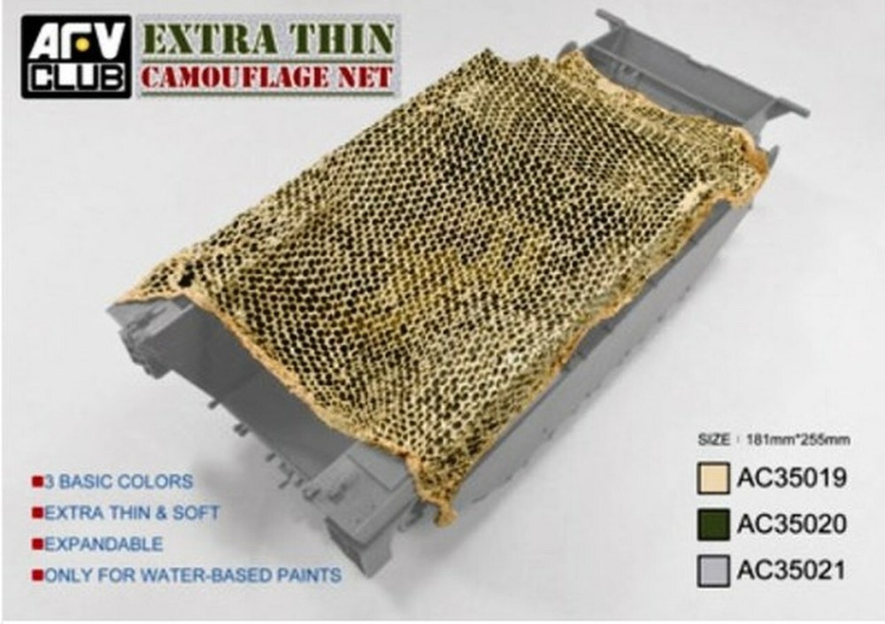 AFV 1/35 Die Cut Camouflage Net Jungle Green AFVAC35020-NEW