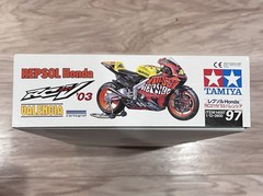Tamiya 14097 1/12 Repsol Honda RCV211 ’03 Valencia | Rossi | Front Fork Upgrade