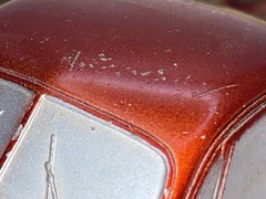 PRAMETA 1948 Jaguar XK120 1/43 Wind-Up Promo Maroon VF+ w/BOX/Key/card Kolner