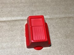 1 25 scale model parts Little Red Wagon Stock Engine Cover No Box