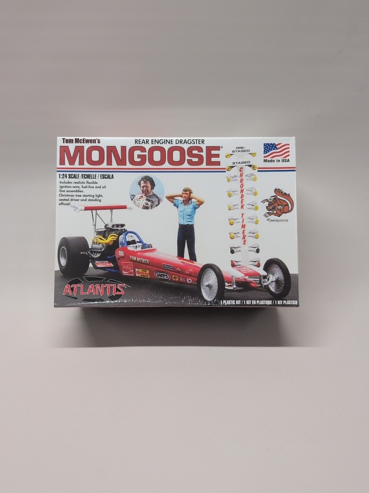 Atlantis M7529 Tom McEwen’s Rear Engine Dragster Mongoose Factory Sealed