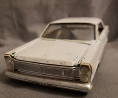 Original Vtg, AMT 1965 Ford Galaxie 500XL Hardtop 3 in 1 kit #6125 -Body & Parts