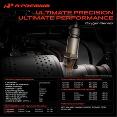 A-Premium Downstream O2 Oxygen Sensor Compatible with Hyundai Elantra…