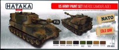 Hataka Hobby Paints US ARMY MERDC CAMOUFLAGE COLORS Acrylic Paint Set