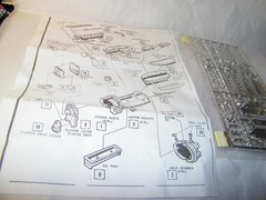 1/24 1/25 Scale Model Plastic All Chrome Complete Engine Parts Tree NEW See Pics