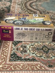 962 Revell H-1282 Big Daddy Roth Outlaw 1/25.Sc Model Kit Unbuilt w/Instructions