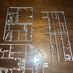 Vintage Plastic Model Chrome Parts And Pieces (Lot Jy487)