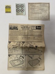 Vintage Revell Austin-Healey Competition Racer H-1244 Model Kit Unbuilt w/ Box