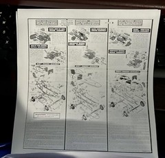 🏁 AMT/Ertl FIAT Double Dragster Blueprinter Model Car Kit 🏁