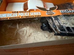 Vintage 1/24 Yodel California Highway Patrol Dodge Monaco Police Car