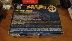 REVELL METAL BODY “58 CHEVY IMPALA LOWRIDER MAGAZINE 1/25 MODEL CAR NEW BOX