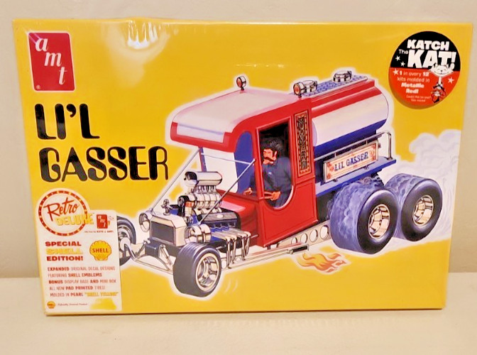 AMT Li’l Gasser Kit # AMT999/12 Retro Deluxe Shell Edition Factory Sealed Dent