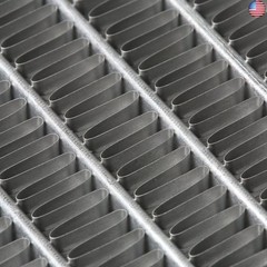 DNA Motoring OEM-RA-2458 Black Full Aluminum Core Radiator Compatible with