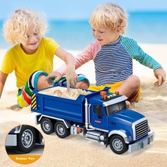 SpringFlower Large Dump Truck Toy for 3 4 5 6 7 Years Old Boy, Toy…