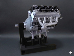 CHEVY Camaro SS L99 6.2 model Engine VROOM VROOM 3D PRINTED MODEL ENGINE