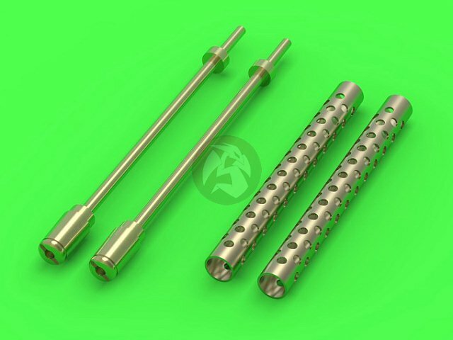 Master 1/35 M1919 Browning .30 Cal Machine Gun Barrels Early w/Conical GM-35-004