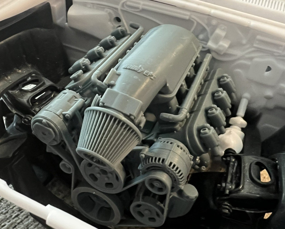 1/12 Camaro LS Engine/T-56 “Direct Fit” Engine Package – Fuel Injected