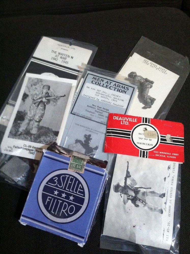 54mm 1/32 Deauville New Hope Men At Arms 3 Stelle Filtro German French Soldier