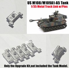1/35 M108/M109 A1-A5 Self-Propelled Howitzer Lead-tin Alloy Track Links w/Pins