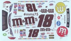 Winscals #18 M&M’s 2016 Kyle Busch Nascar decal