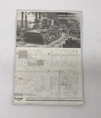 Mirage Hobby 1/35 Model Kit Polish Light Tank Czotg Lekki 7 TP Dwuwiezowy
