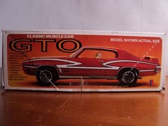 MPC 72 Pontiac GTO Sealed Bag Unstarted & Sealed Monogram 70 Challenger T/A