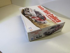 Aoshima Beemax 1:24 Scale Toyota Celica TA64 ’85 Safari Rally model kit # 084584