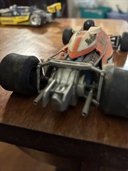 Built Plastic Model Kit Formula 1 Dusty From Being On Display Approx 6”-6.5”
