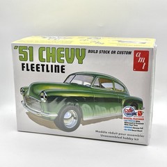 AMT ‘51 Chevy Fleetline 1/25 Scale Hobby Model Kit AMT1378 Retro Deluxe NEW