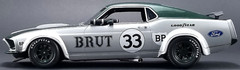 Mustang Ford 1 18 GT 12 Race Car Classic Custom Built Model 24 1967 1969 1970 40